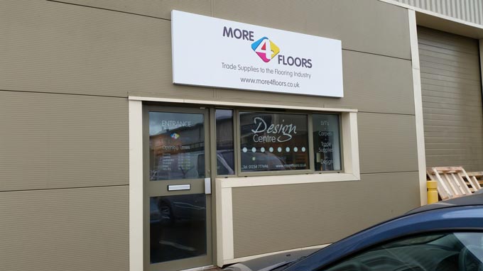 More4Floors Exterior Signage